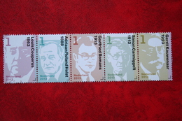 Nederlandse Schrijvers NVPH 3059-3063 (Mi 3110-14)  2013 POSTFRIS MNH ** NEDERLAND / NIEDERLANDE / NETHERLANDS - Unused Stamps