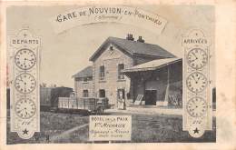 80 - SOMME / Nouvion - La Gare - Très Beau Cliché - Nouvion