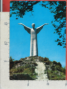 MAXI CARTOLINA VG ITALIA - MARATEA (PZ) Monumento Al Redentore - Monte S. Biagio - 21 X 15 - ANN. 1983 - Sonstige & Ohne Zuordnung