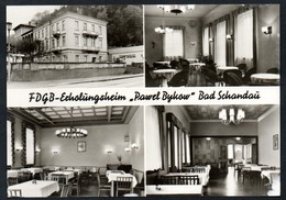 A1492 - Alte MBK Ansichtskarte - Bad Schandau - FDGB Heim Pawel Bykow - N. Gel - TOP - Bad Schandau