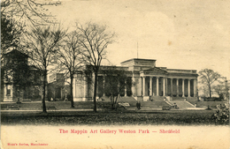 SOUTH YORKS - SHEFFIELD - THE MAPPIN ART GALLERY WESTON PARK  Ys202 - Sheffield