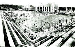 N°1245 -cpsm Toulouse -grande Piscine- - Natation