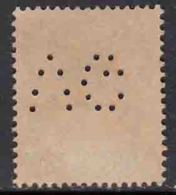 1s Platypus,  Perfin, Pefins, Australia Used, 1959 ,  Fauna, - Perforiert/Gezähnt