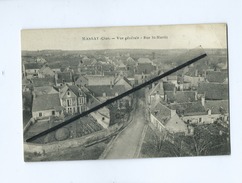 CPA Souple  -  Massay  (Cher) - Vue Générale - Rue St Martin - Massay