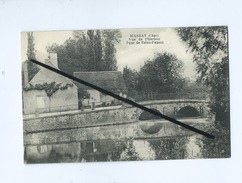 CPA  Souple  -  Massay  (Cher) - Vue De L'Herbon - Pont De Saint Paxent - Massay