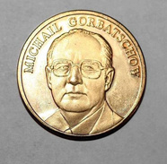 Beau Jeton Médaille Token" Michail Gorbatschow " Mikhaïl Gorbatchev - Russie - Autres & Non Classés