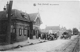 EEDE 1923 Sluis Zeeland Grenskantoor Douane Tramlijn Stoomtram Breskens Maldeghem Oldtimers ( Uitg. De Lille ) - Sluis