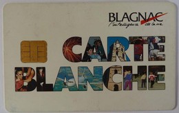 FRANCE - Smart Card - Blagnac - Carte Blanche - Tresor Public - Minitel - (Different Back) - Privadas