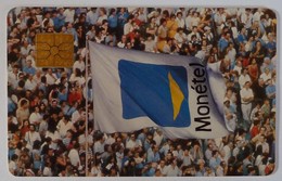 FRANCE - Smart Card Demo - Monetel - Flag - 1991 - 2000ex - Mint - Ad Uso Privato