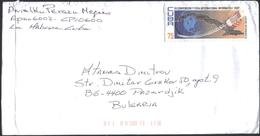 Mailed Cover (letter) With Stamp Informatics 2007 From  Cuba - Covers & Documents