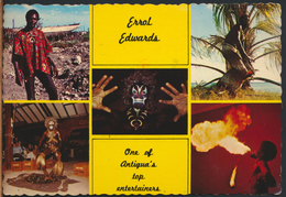 °°° 1742 - ENTERTAINMENT IN ANTIGUA - 1981 With Stamps °°° - Antigua En Barbuda