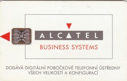 Czechoslovakia, CS-CSF-PUB-0023, Promotion - Alcatel, 2 Scans.    Chip : SC5  SB - Tsjechoslowakije