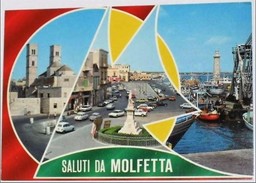 BARI - Saluti Da Molfetta - Tre Vedute - Faro - Phare - Lighthouse - Leuchtturm - Molfetta