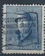 BELGIQUE : YT (o) N° 171 - 1919-1920 Roi Casqué