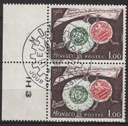 MONACO 1962 PAIRE N° 578  OBLITERES / FD583 - Oblitérés