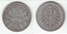 **** ALLEMAGNE - GERMANY - 1 MARK 1874 H - ARGENT - SILVER *** EN ACHAT IMMEDIAT !!! - 1 Mark