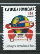 Dominican Republic 2006 The 16th International Boxing Congress, Santo Domingo.MNH - Dominicaine (République)