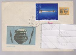 Careei Envelope Romania 1976  ARCHAEOLOGY  -  CIVILIZATIA DACO-ROMANA - Lettres & Documents