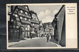 Allemagne. Bas Salzuflen. Altdeutsche Hauser. Langestrasse - Bad Salzuflen