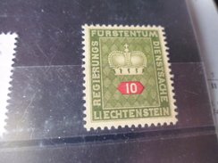 LIECHSTENSTEIN TIMBRE   REFERENCE YVERT N°36 ** - Taxe