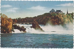 1956 - Rheinfall Bei Neuhausen Mit Schloss Laufen - Neuhausen Am Rheinfall