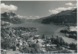 Weesen Am Walensee Mit Leistkamm Und Kerenzerberg - Berg