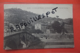 Cp Alais La Caserne Du Pansera Le Pont De Rochebelle Le Mont De L'ermitage - Alès