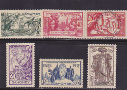 Dahomey Série N° 103-104-105-108 Neufs * 106 & 107 Oblit. -Voir Verso - - Unused Stamps