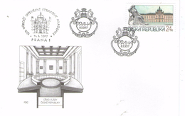 Year 2017- 120 Years From Opening  Straka Academy, The Seat Of The Czech Government FDC With Special Postal Cancellation - FDC