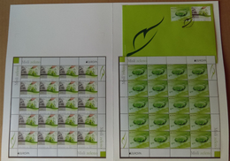 Croatia 2016 / Europa CEPT /  Think Green  / Ecology  / Mint Minisheets + FDC / Wind, Electric, Cycling, Water, Leaf - 2016