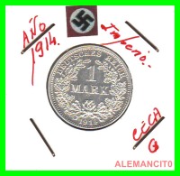 GERMANY -  IMPERIO - DEUTSCHES REICH - 1 Mark. AÑO 1914-G - 1 Mark