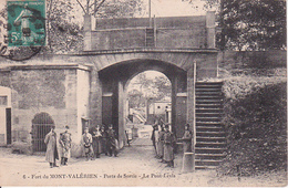 CPA Fort Du Mont Valérien - Porte De Sortie - Le Pont-Levis - 1916 (27792) - Mont Valerien