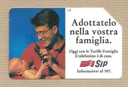 Carta Telefonica  - Italia- Adottatelo Nella Vostra Famiglia - 10.000  Lire Telecarte Phonecard Tarjeta Credifone - Publiques Publicitaires
