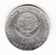 ITALIE    KM  119, 500L, SILVER, 1986  R     (I  2014) - 500 Lire
