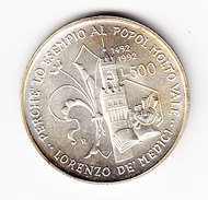 ITALIE    KM 149, 500L, SILVER,    1992R .    (I  2022) - 500 Lire