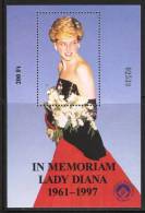 HUNGARY-1997.Commemorativ Sheet -  In Memoriam Lady Diana MNH!! - Herdenkingsblaadjes