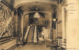 Annecy - Grand Hôtel D'Angleterre - Le Hall - Photo Favrat - Carte Non Circulée - Alberghi & Ristoranti