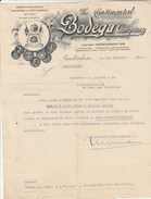 Lettre Illustrée 9/12/1938 The Continental BODEGA Company AMSTERDAM Pays Bas - Vin Espagnol Et Portugais - Pays-Bas