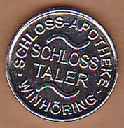 AC - INNTALL APOTHEKE TOGING INN TALER SCHLOSS APOTHEKE WINHORING SCHLOSS TALER TOKEN JETON - Monétaires/De Nécessité