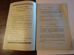 La Royale Belge-pension Des Employés - Tarifs (petit Fascicule De 30 Pages) Année 1930 - Bank & Insurance