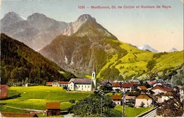 (13300-00) Montbovon - Dt De Corjon Et Rochers De Naye - Montbovon