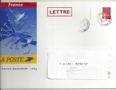 PAP ENVELOPPE MARIANNE DU 14 JUILLET CARTONNEE 229/162 - PAP: Ristampa/Luquet