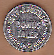 AC - CITY APOTHEKE MÖNCHENGLADBACH BONUS TALER AM HERMGESB TOKEN JETON - Monetary/Of Necessity