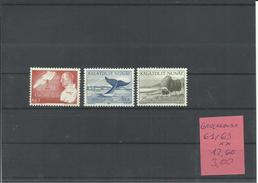 GROENLANDIA YVERT  611/63   MNH  ** - Unused Stamps