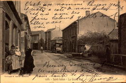 Bouches Du Rhone, Saint Julien, La Grand Rue   (bon Etat) - Saint Barnabé, Saint Julien, Montolivet