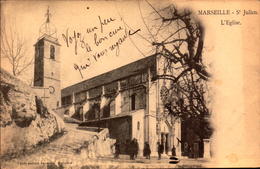 Bouches Du Rhone, Saint Julien, L Eglise  (bon Etat) - Saint Barnabé, Saint Julien, Montolivet