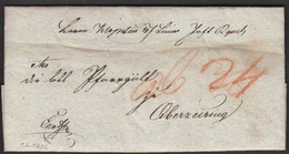 Austria Österreich 1. 6. 1826 / Prephilately Letter Sent To Oberzeiring - ...-1850 Prefilatelia