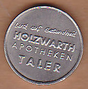 AC -  HOLZWARTH APOTHEKEN TALER PHARMACY TOKEN JETON - Noodgeld