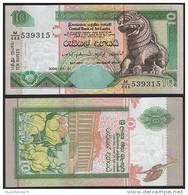 Sri Lanka P 115 C - 10 Rupees 1.7.2004 - UNC - Sri Lanka