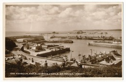 CPSM - JERSEY - The Harbour And Elisabeth Castle - St Helier - Jersey - Andere & Zonder Classificatie